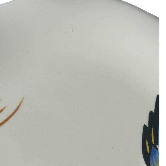 Eva Mendes VIDA Rose Print for ESPANA 8.5 " Round Salad Plate-Excellent to Mint! - Picture 3 of 7